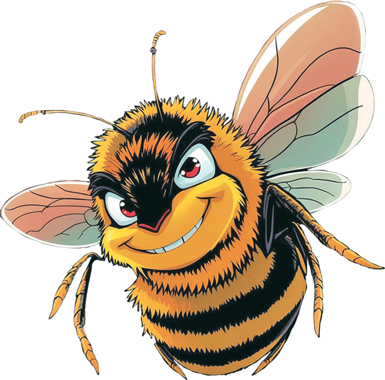 Mascotte Bourdon Gauche